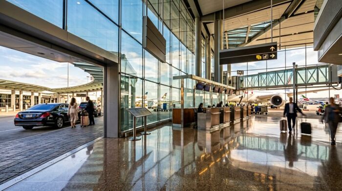 airports with higher flight costs