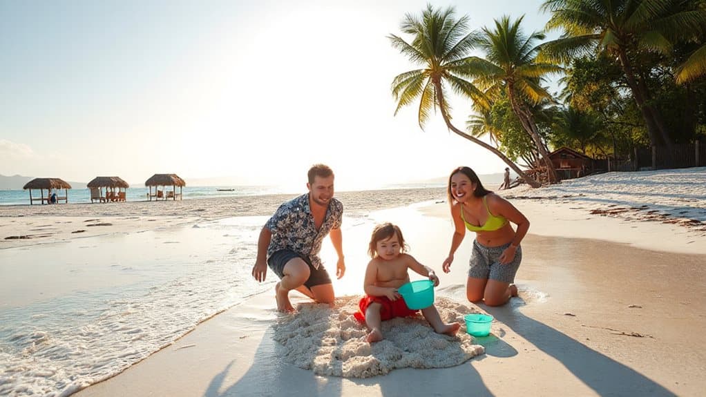 alona beach family friendly amenities