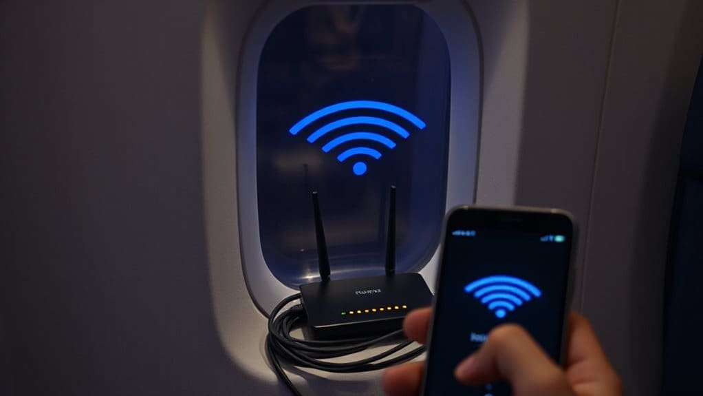 antennas feed onboard wi fi