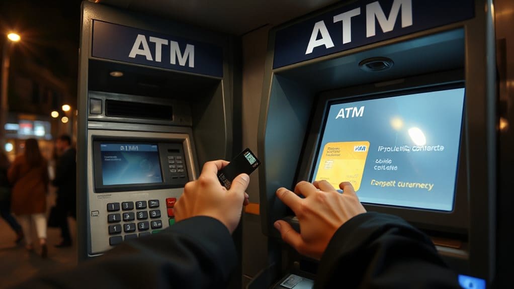 avoid night atm scams