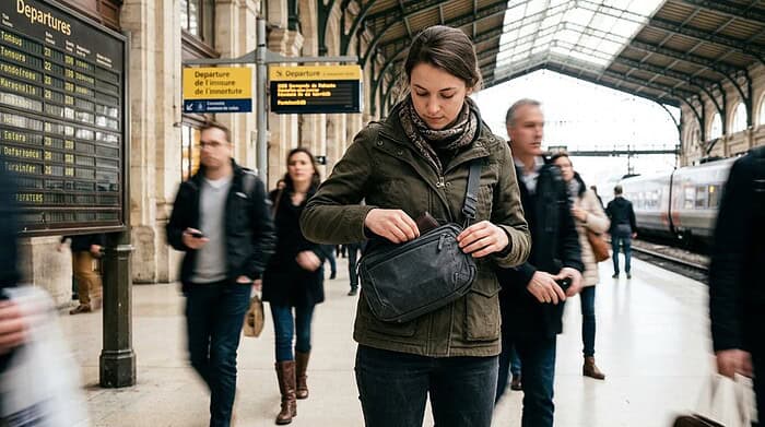 avoid pickpockets while traveling