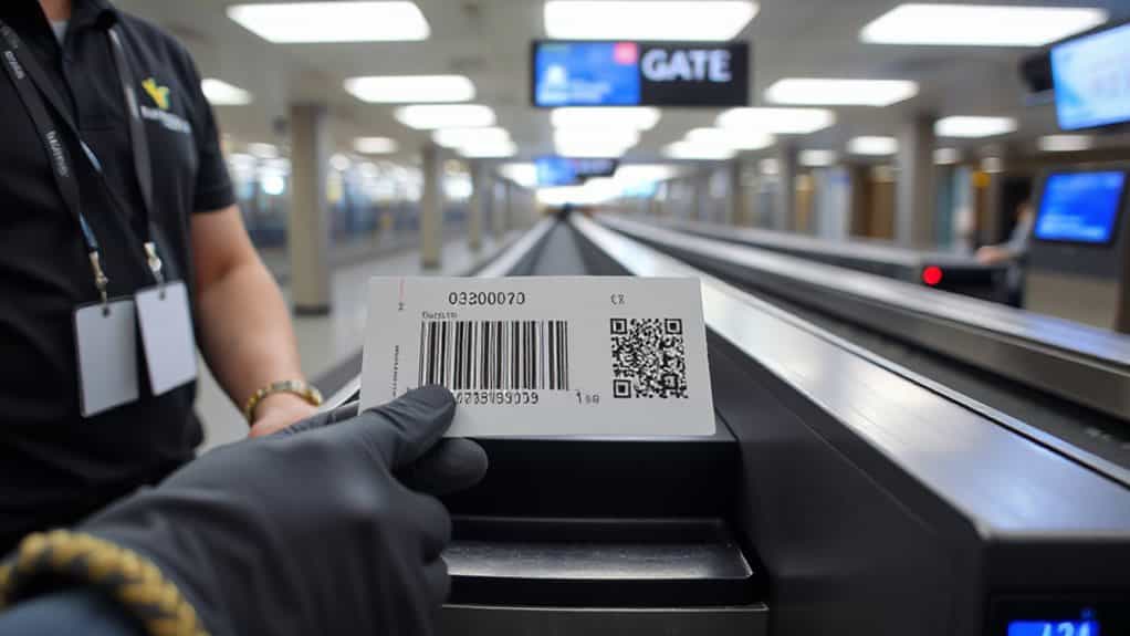 barcode scans for boarding info