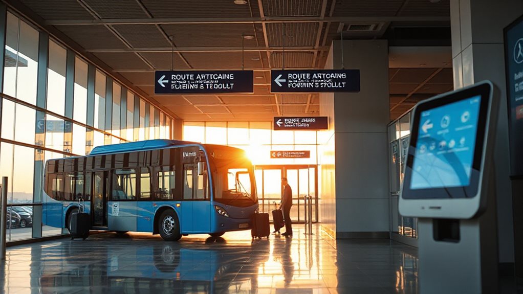 book shuttle provide flight info