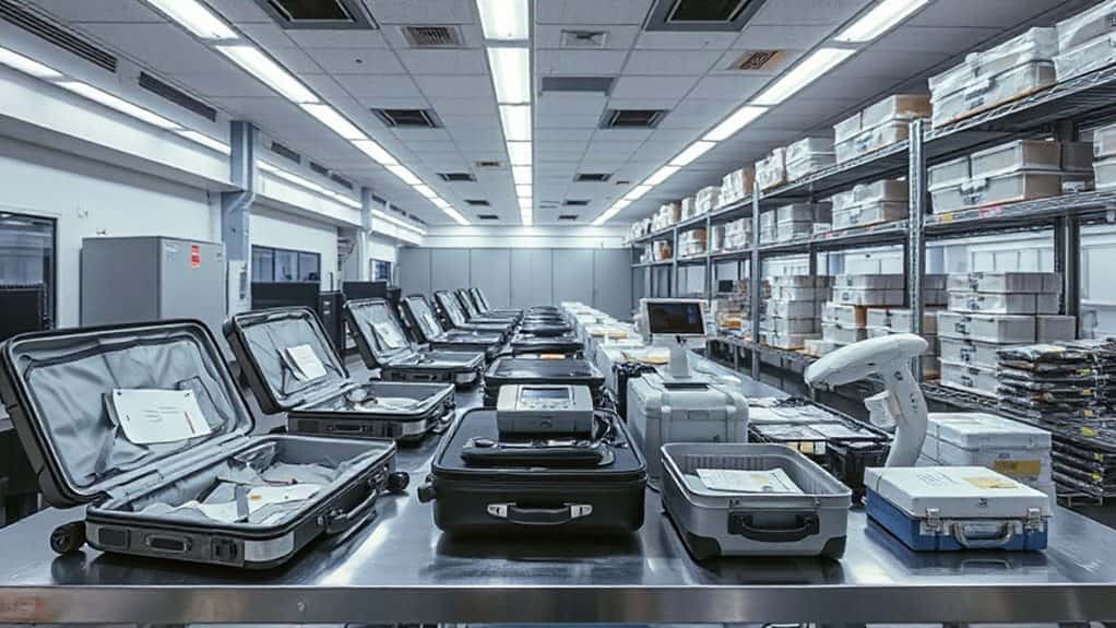 cataloging and valuing unclaimed baggage
