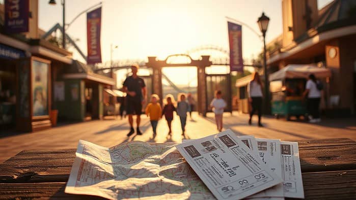 cheap theme park tickets tips