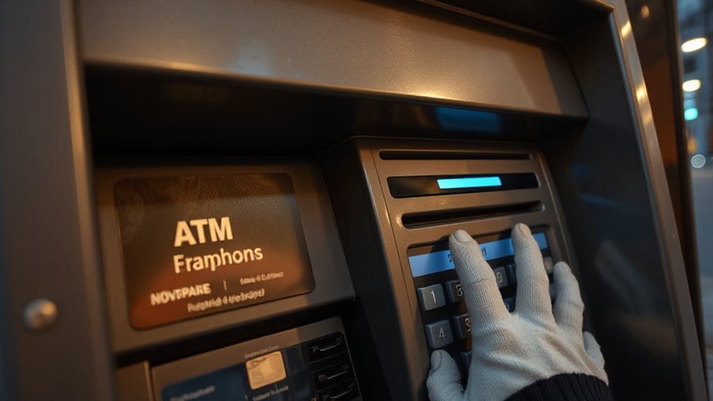 check for atm tampering devices