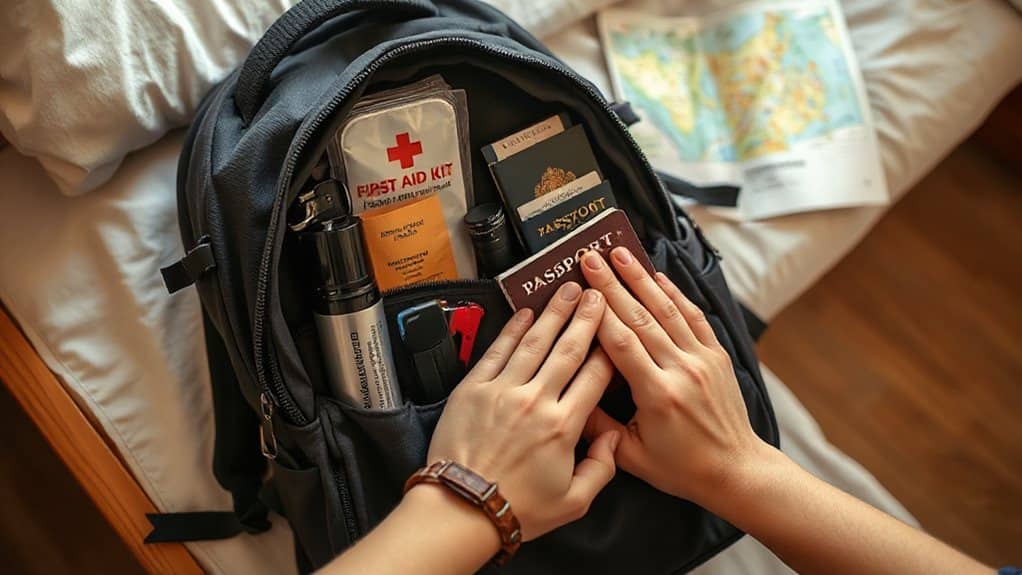 compact travel safety kit essentials