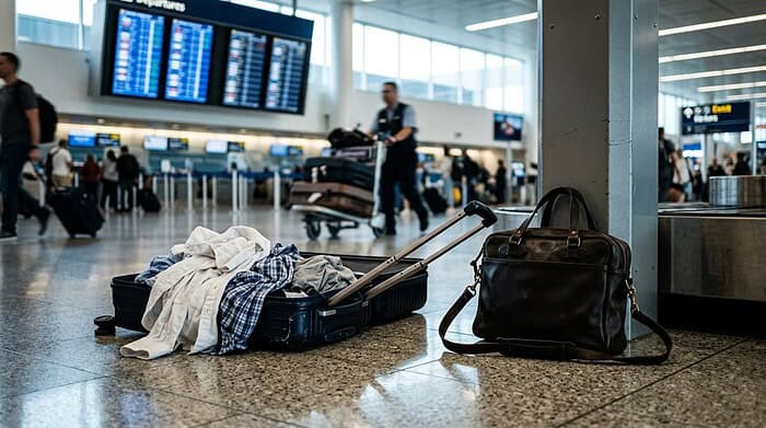 delayed international luggage recovery
