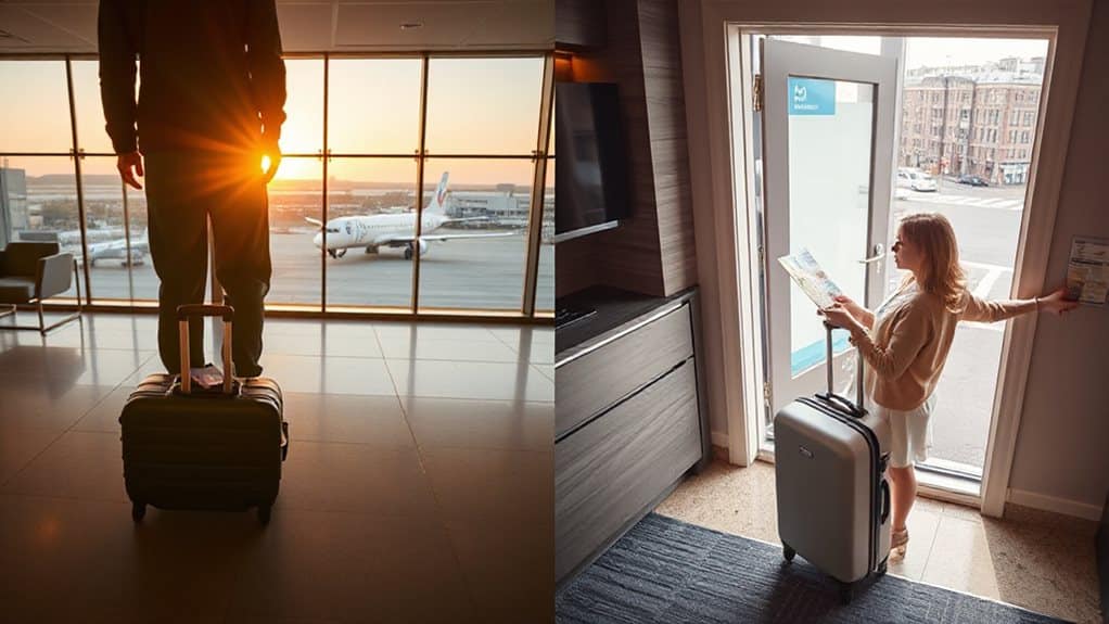 direct flights central lodging efficient logistics