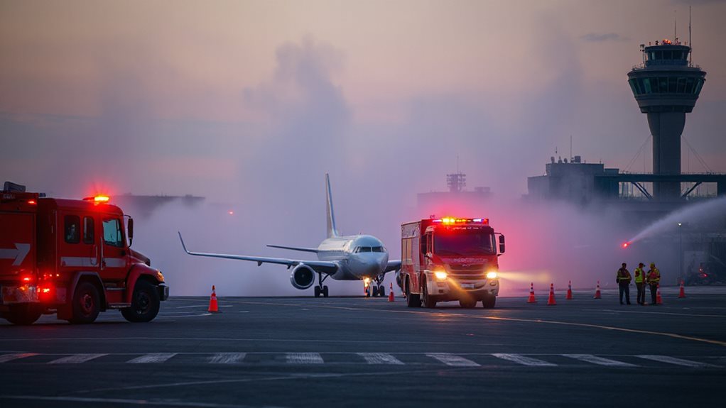 emergency priority landing surface