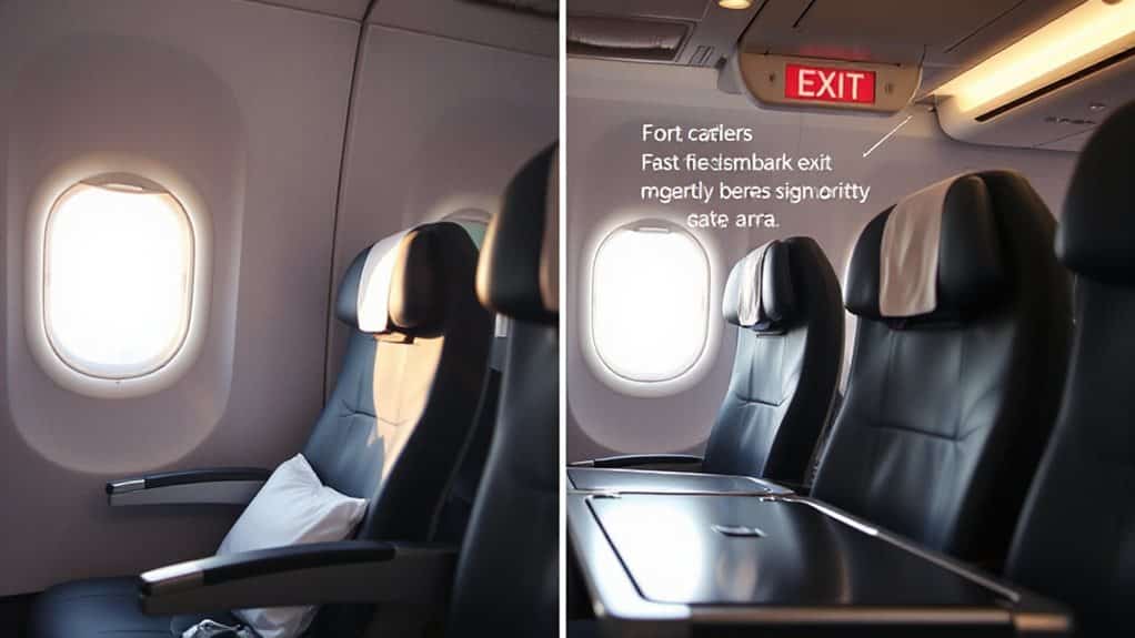 front seats faster evacuation