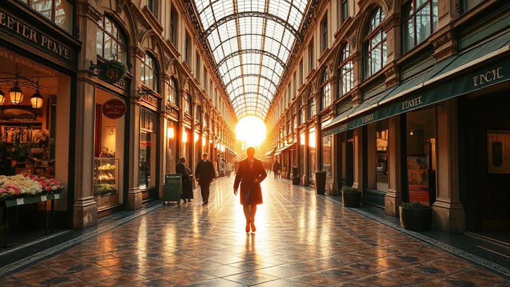 glass roofed parisian passages charm locals