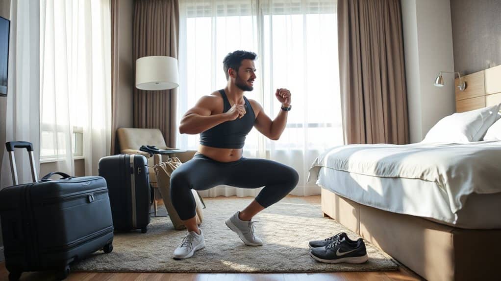 hotel room bodyweight routine