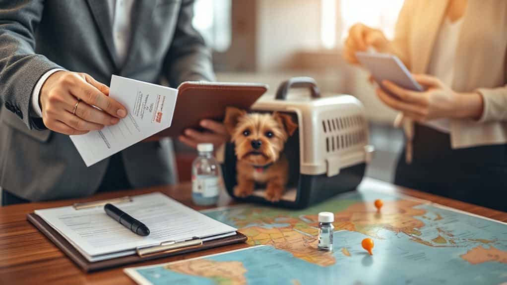 import permits microchips vaccines regulations