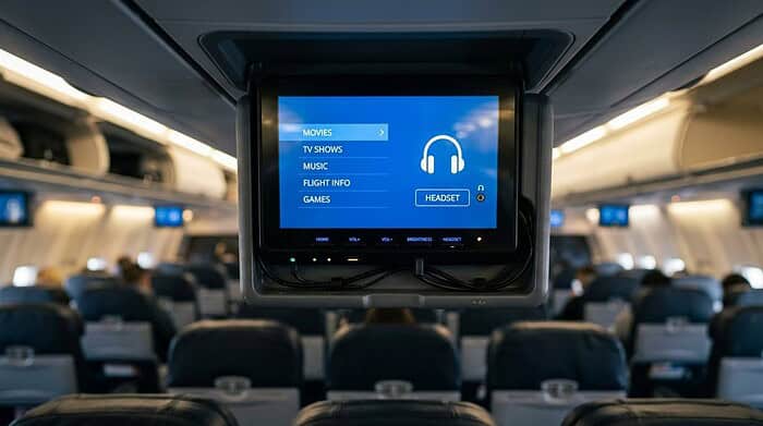 inflight entertainment system functionality