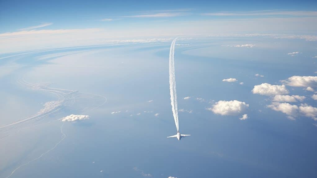 jet streams guide flight routes