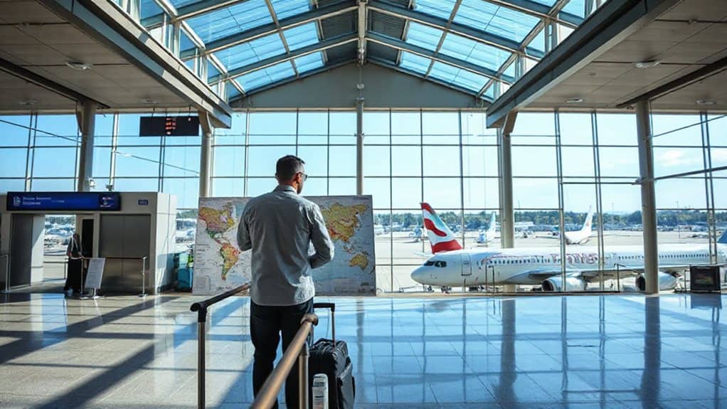 large capacity hub airports for disruptions