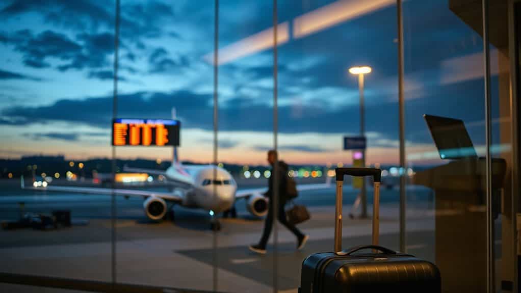 last minute reactionary flight delays
