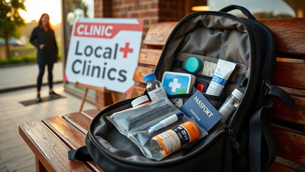 local travel medical access times