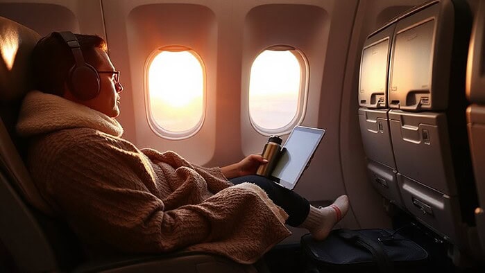 long haul economy flight survival