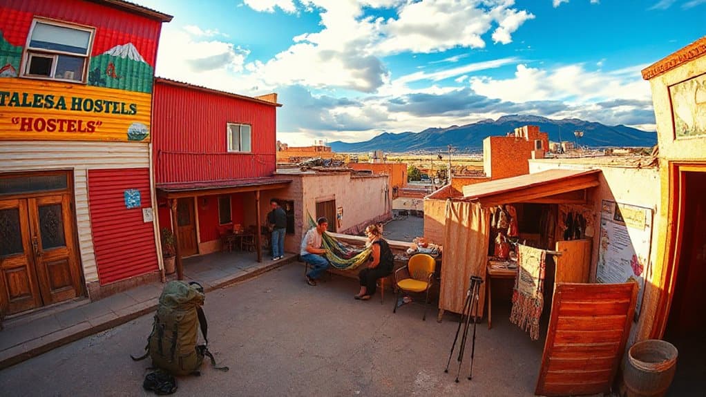 low cost bolivian hostels free attractions