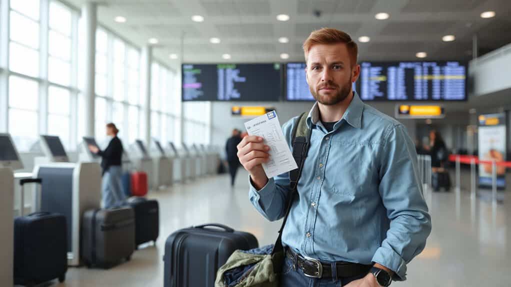 online check in arrive early