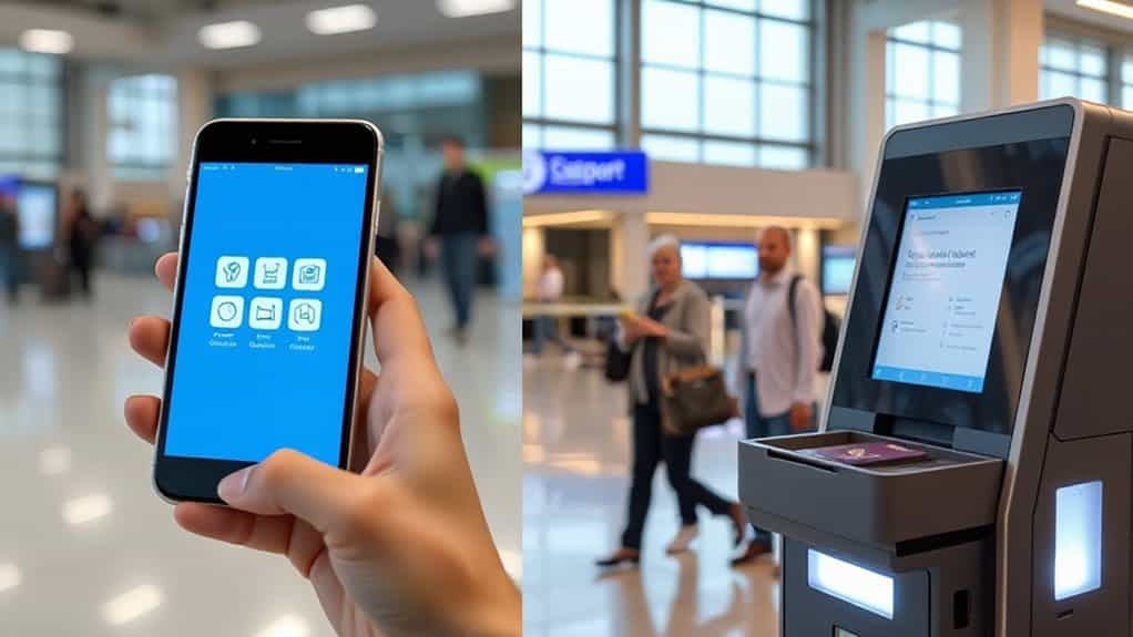 online check in vs airport