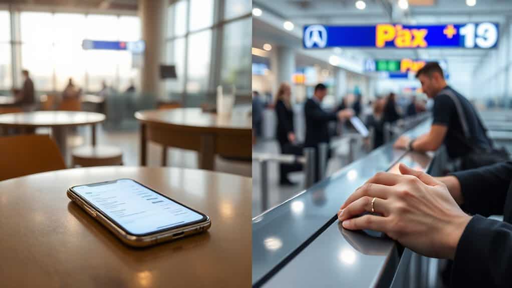 online versus airport check in