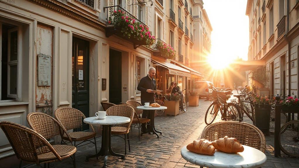 paris caf hopping by neighborhood landmarks