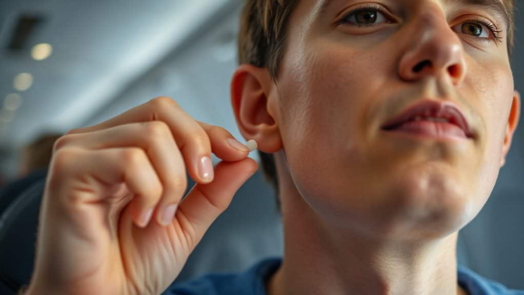 persistent ear symptoms after flight