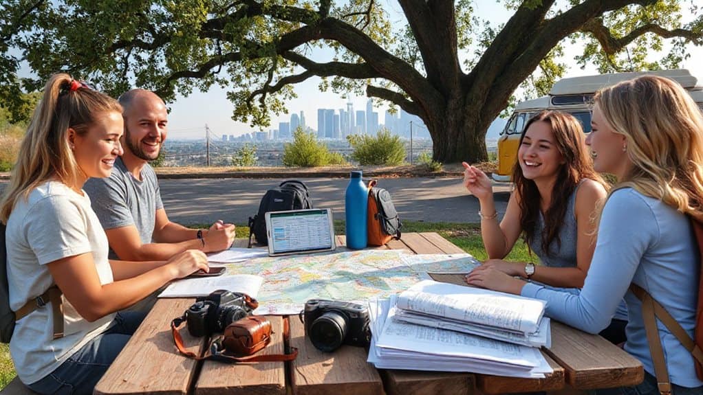 pool travel costs with groups and discounts