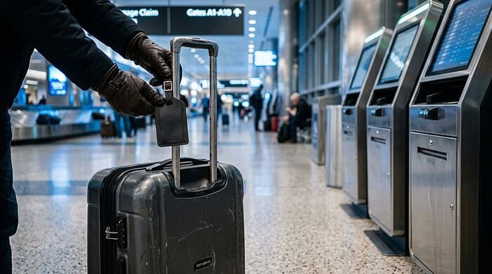 proper lost luggage reporting