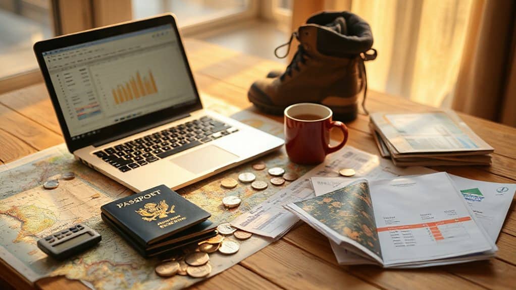 realistic budget and scholarships plan