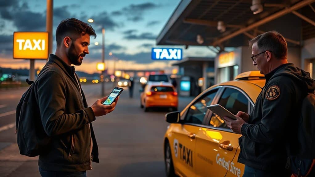 red flags in taxi theft scams