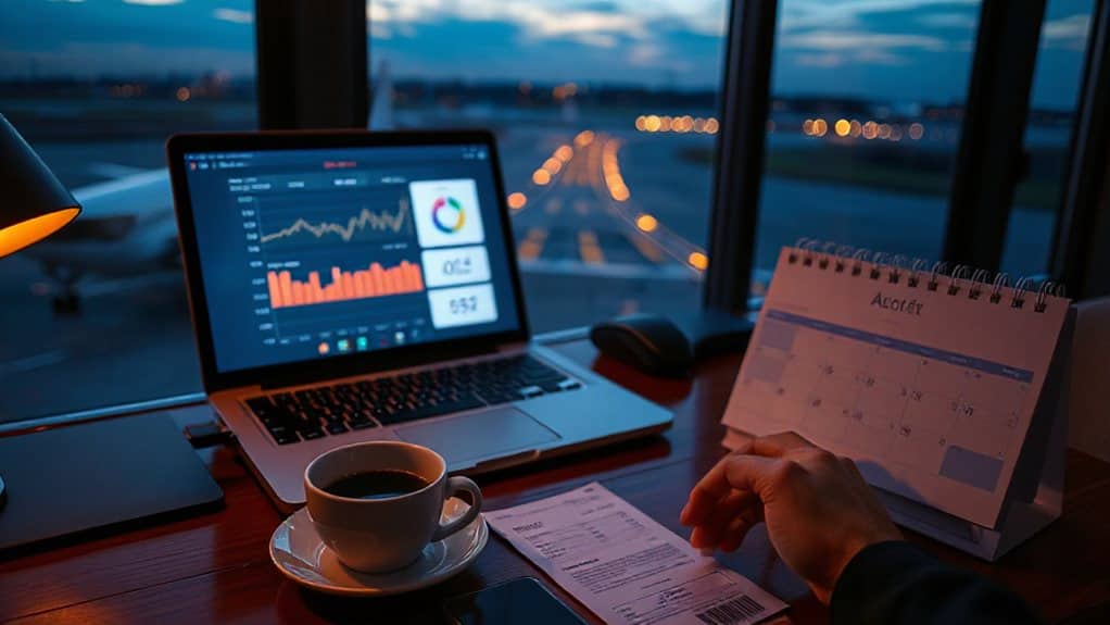 set price alerts and monitor fares