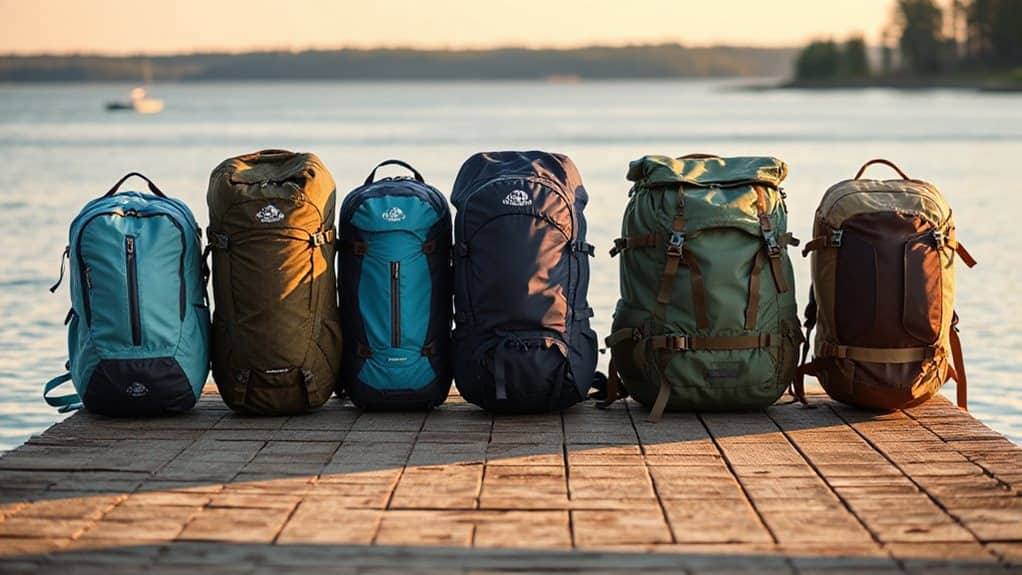 side by side travel backpack specs