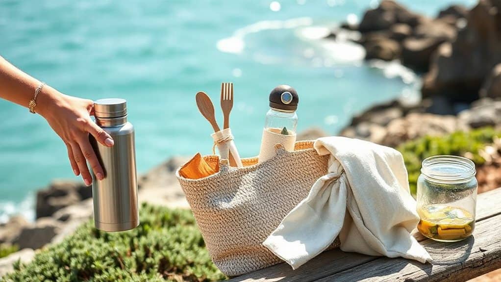 stainless bottle reusable essentials