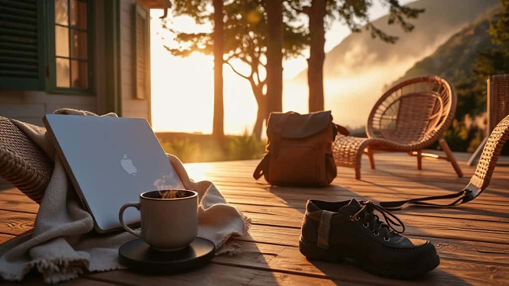 turn off work embrace slow travel