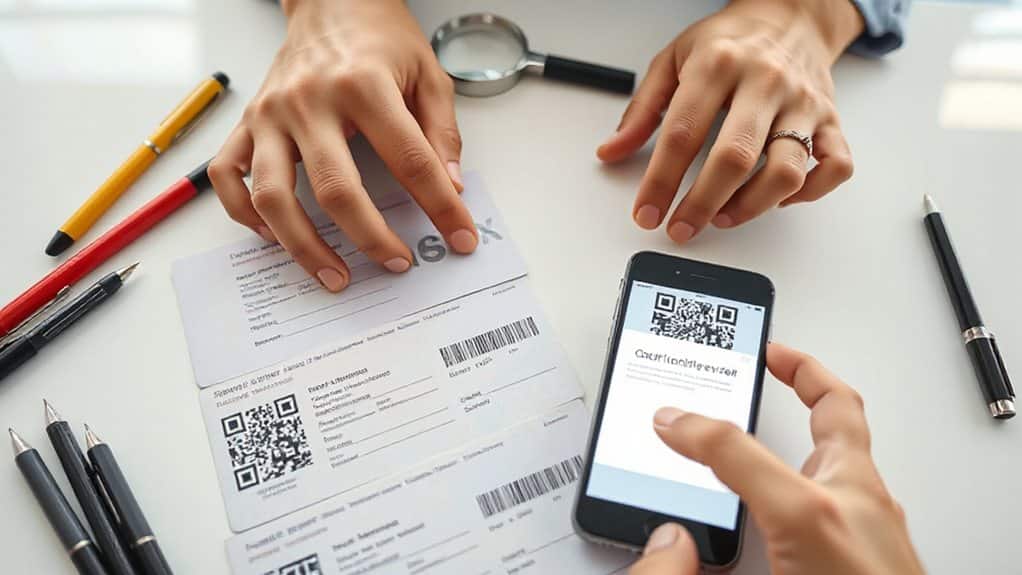 verify qr code before checkpoint