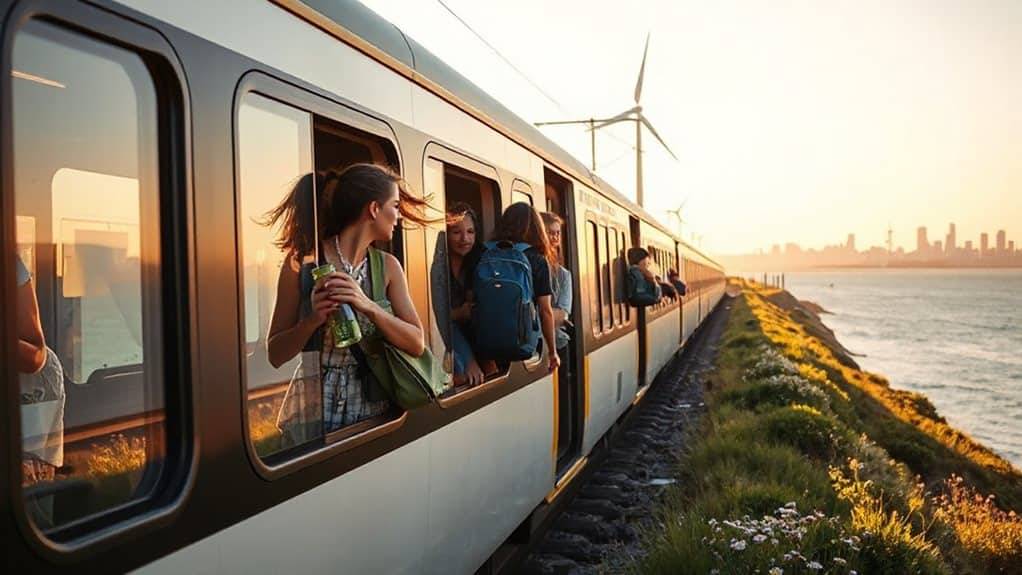 young travelers favor trains over flights