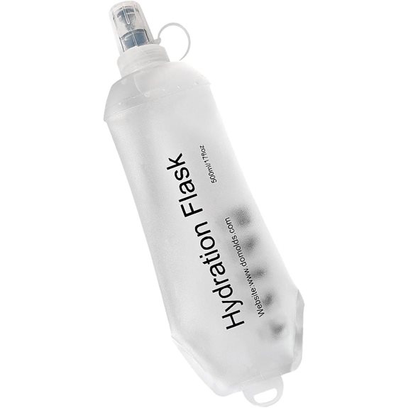 WILDREEDS 500ml Collapsible Soft Water Bottle