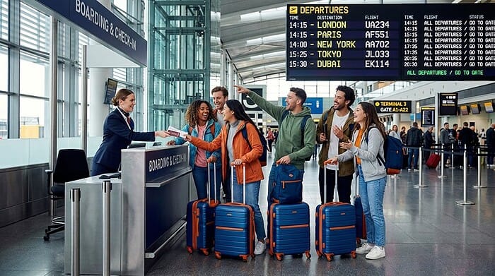 booking multiple travelers together