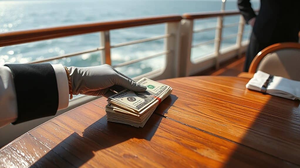 cruise gratuities crew tips