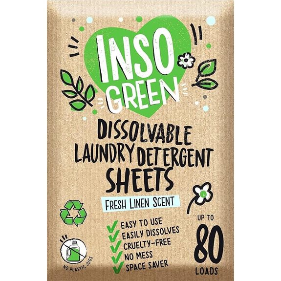 Eco Laundry Detergent Sheets for 80 Loads