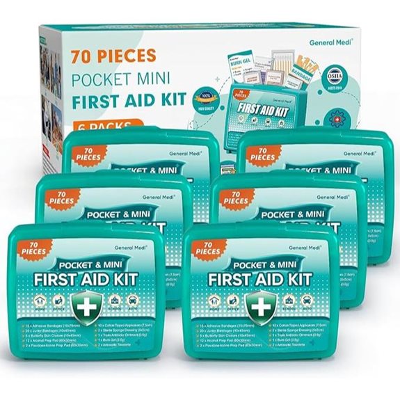 420-Piece First Aid Kit with 6 Boxes