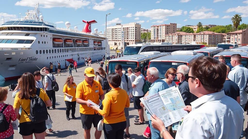 follow port meeting instructions