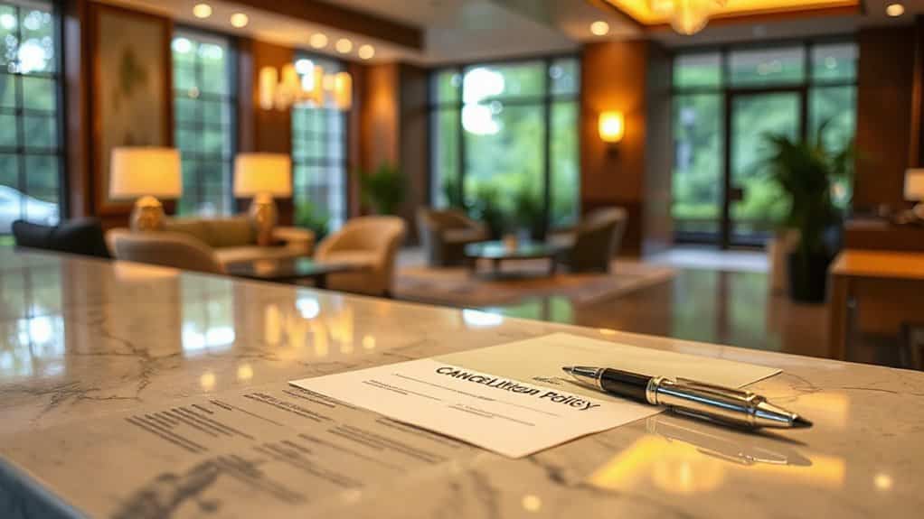 hotel cancellation policy details