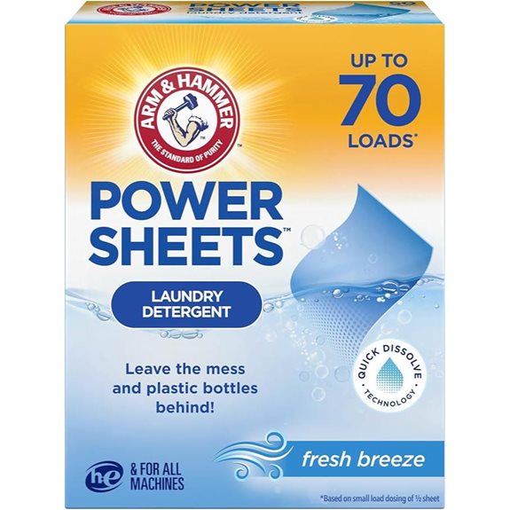 ARM & HAMMER Power Sheets Laundry Detergent (35 Count)