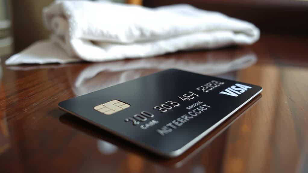 manage credit during stay