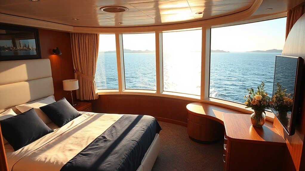 midship lower deck cabins